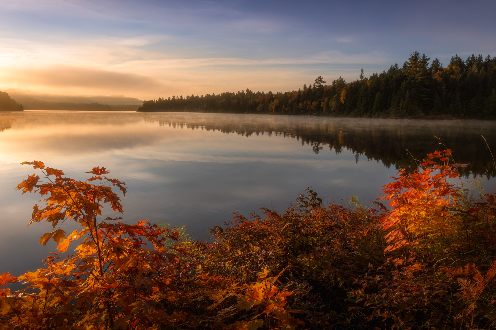Wapizagonke Fall Morning