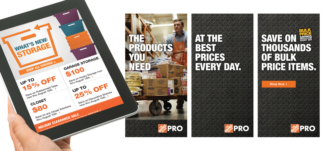 Responsive Email Design on Tablet and THD PRO Online Banner Design