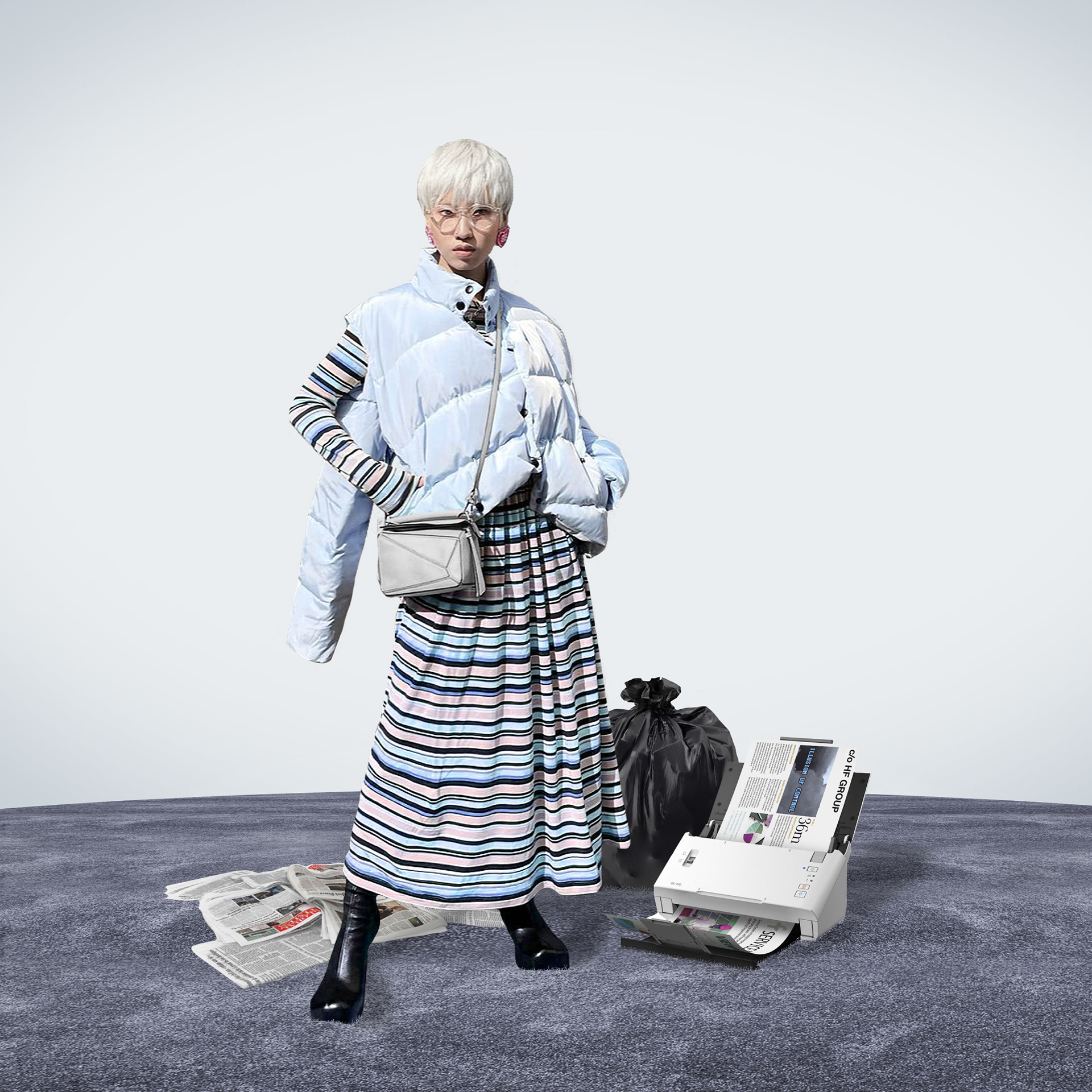 Narah for Honja c/o HF / South Korea Advertising. Art Direction + Photo editing