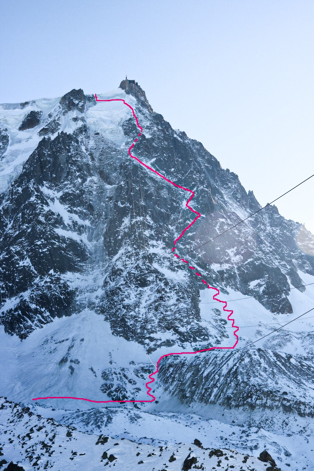 Face Nord - Aiguille du midi