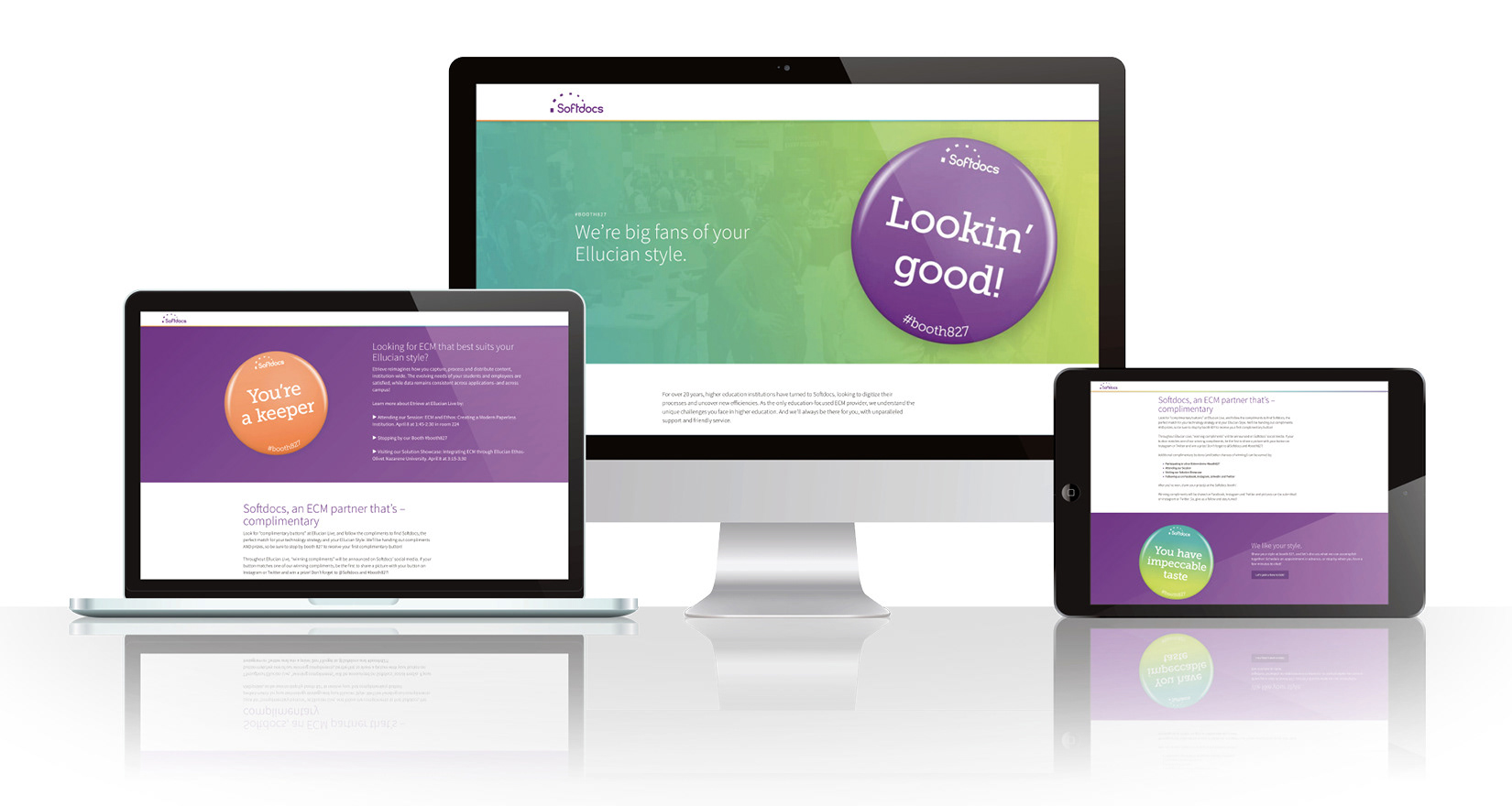 Landing Page. Looks Good!