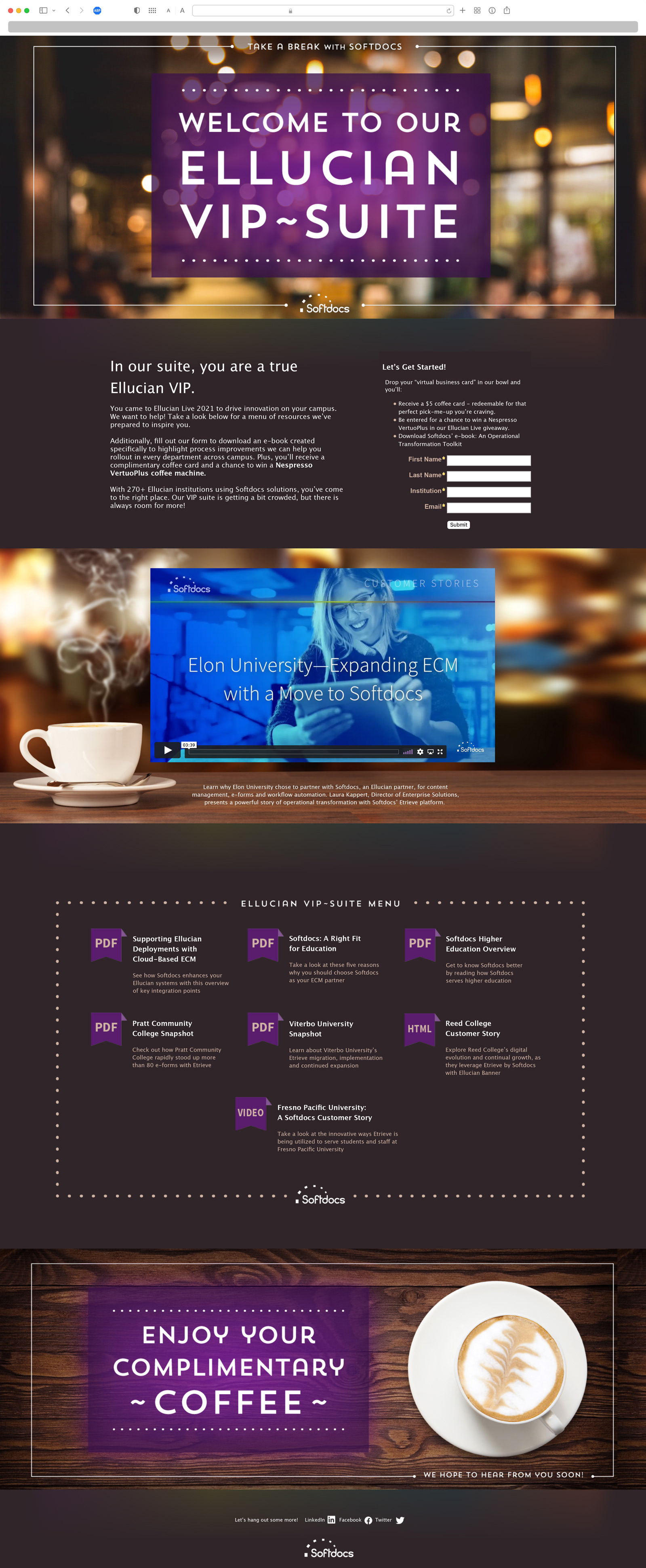 Landing Page