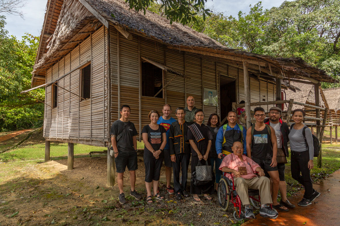 Tatana House at Sabah Museum Cultural Village.