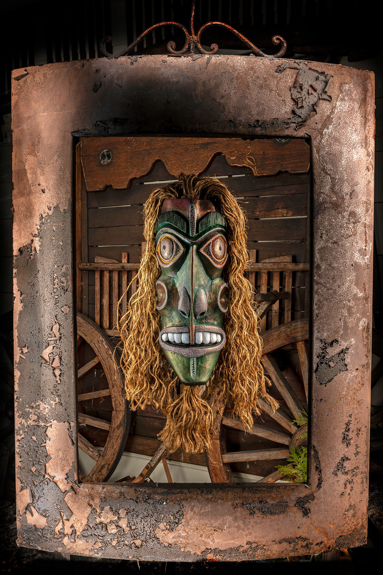 David Lemire carving