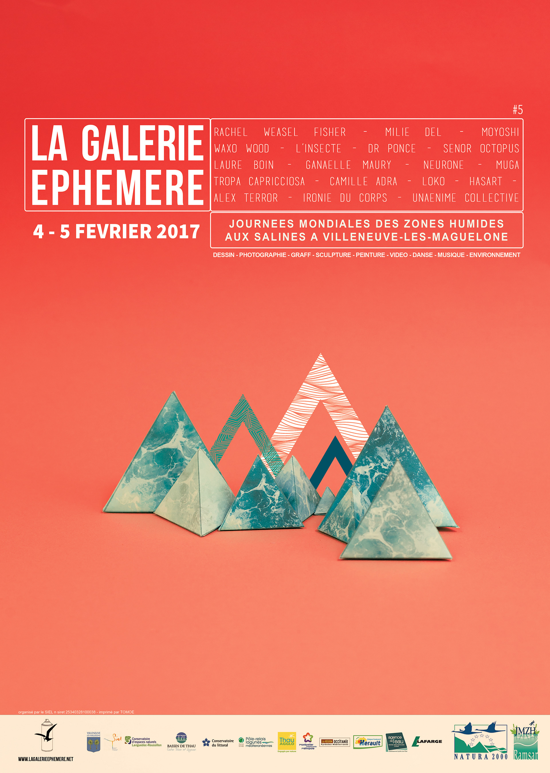 Affiche Galerie éphémère 2017