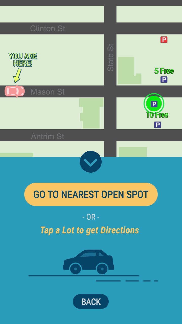 Find Open Parking Page