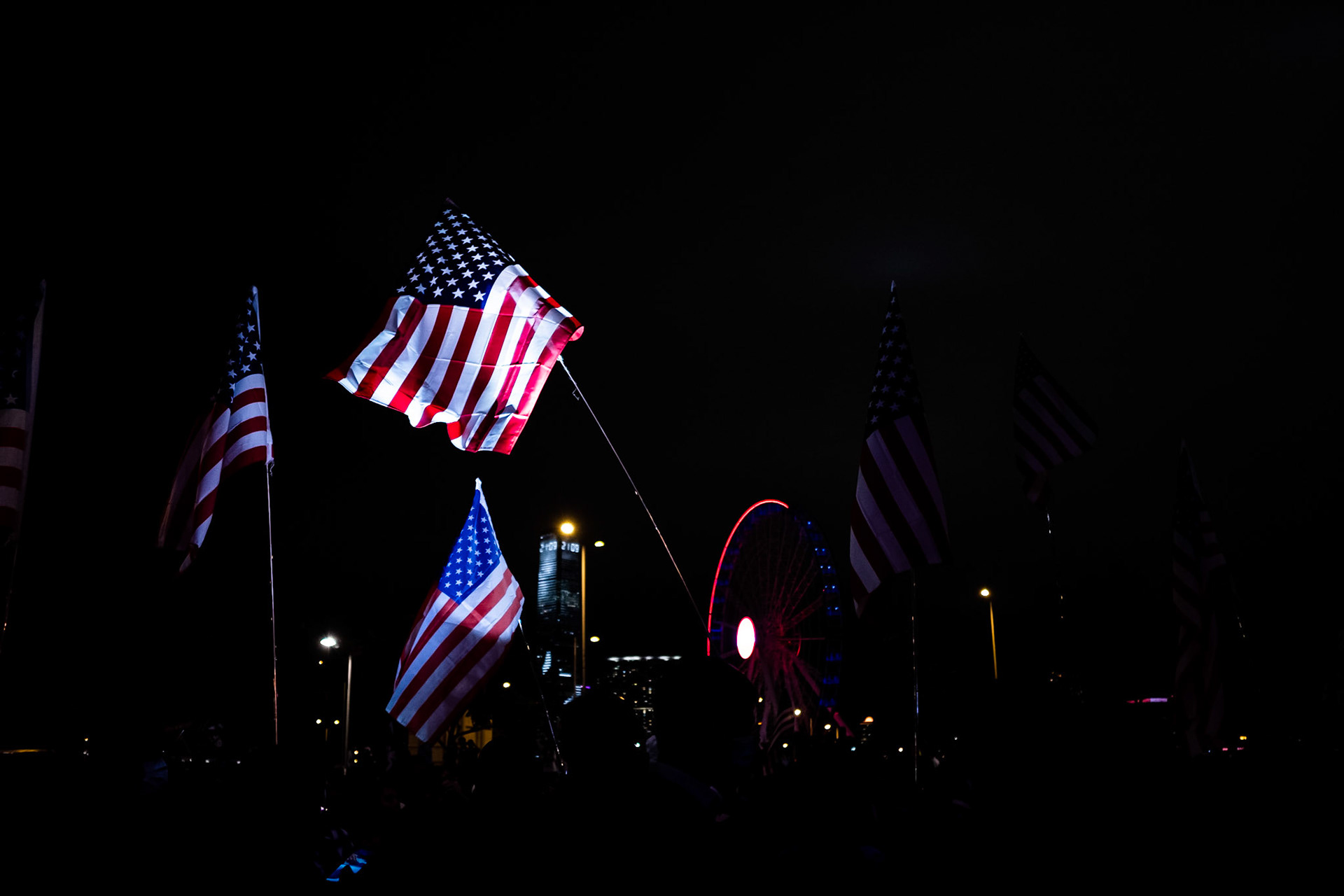 香港人權與民主法案感恩節集會 I
