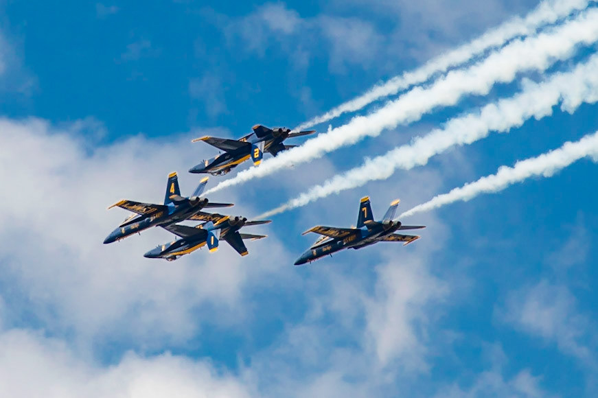 Blue Angels Practice 2018