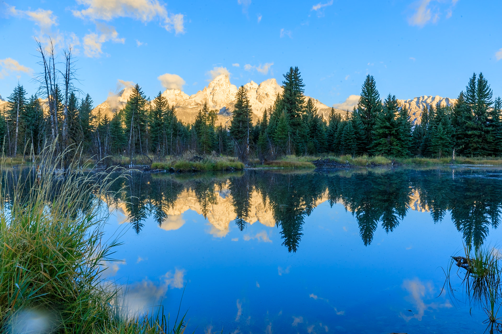 Grand Tetons, Schwabacher Landing