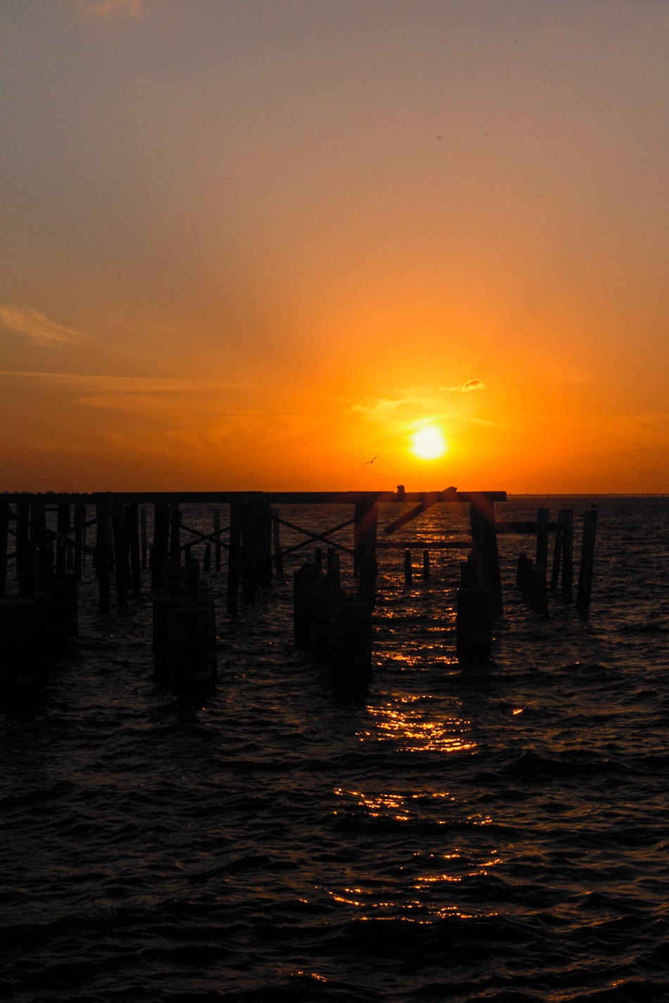 Sunset Lake Pontchartrain