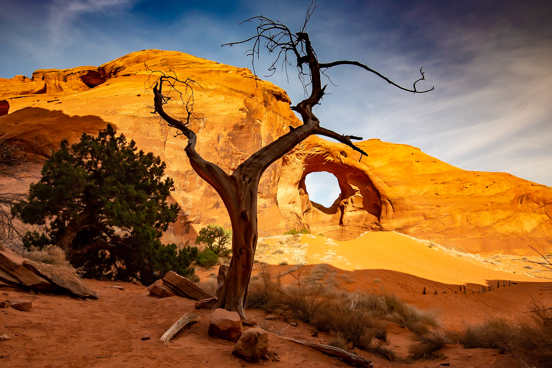 Ear of the Wind, Monument Valley, AZ