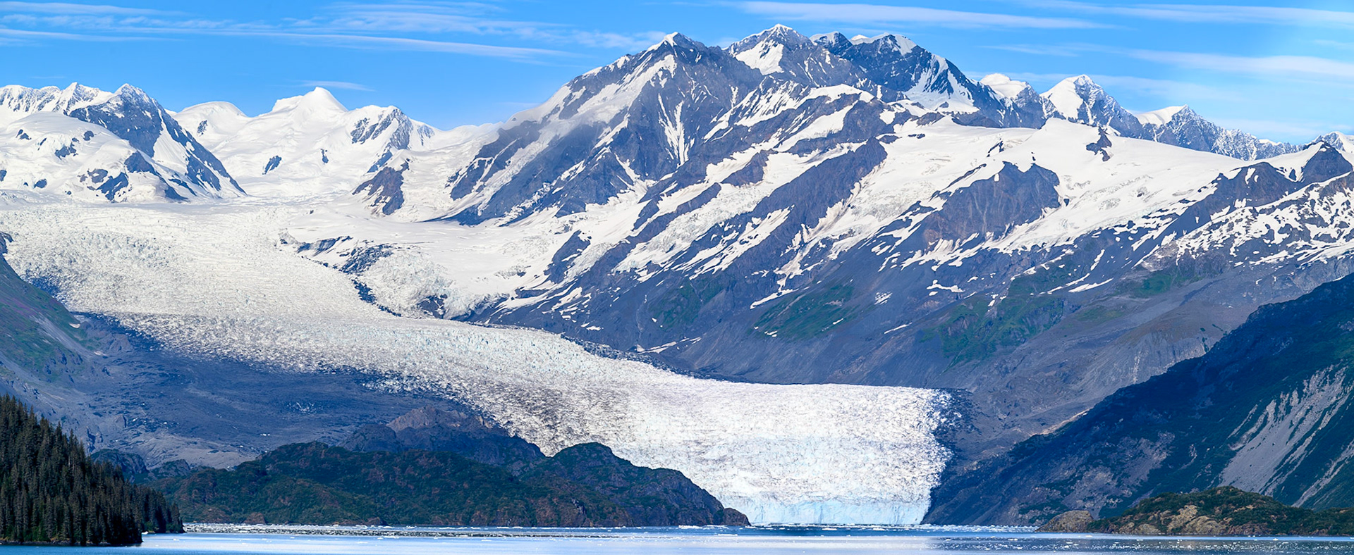 Glacier at College Fjord