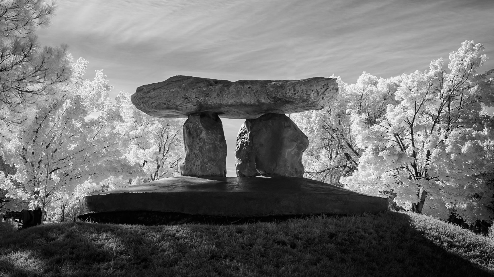 International Peace Garden - PI (IR) monochrome 