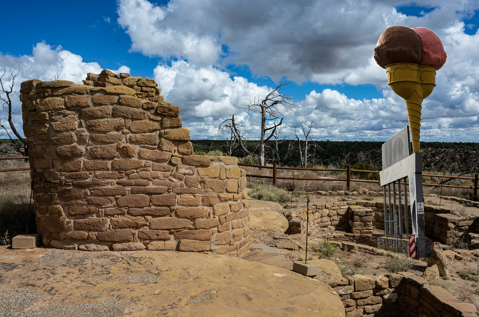 Cedar Tower Snelgroves Ice Cream - Mesa Verde NP