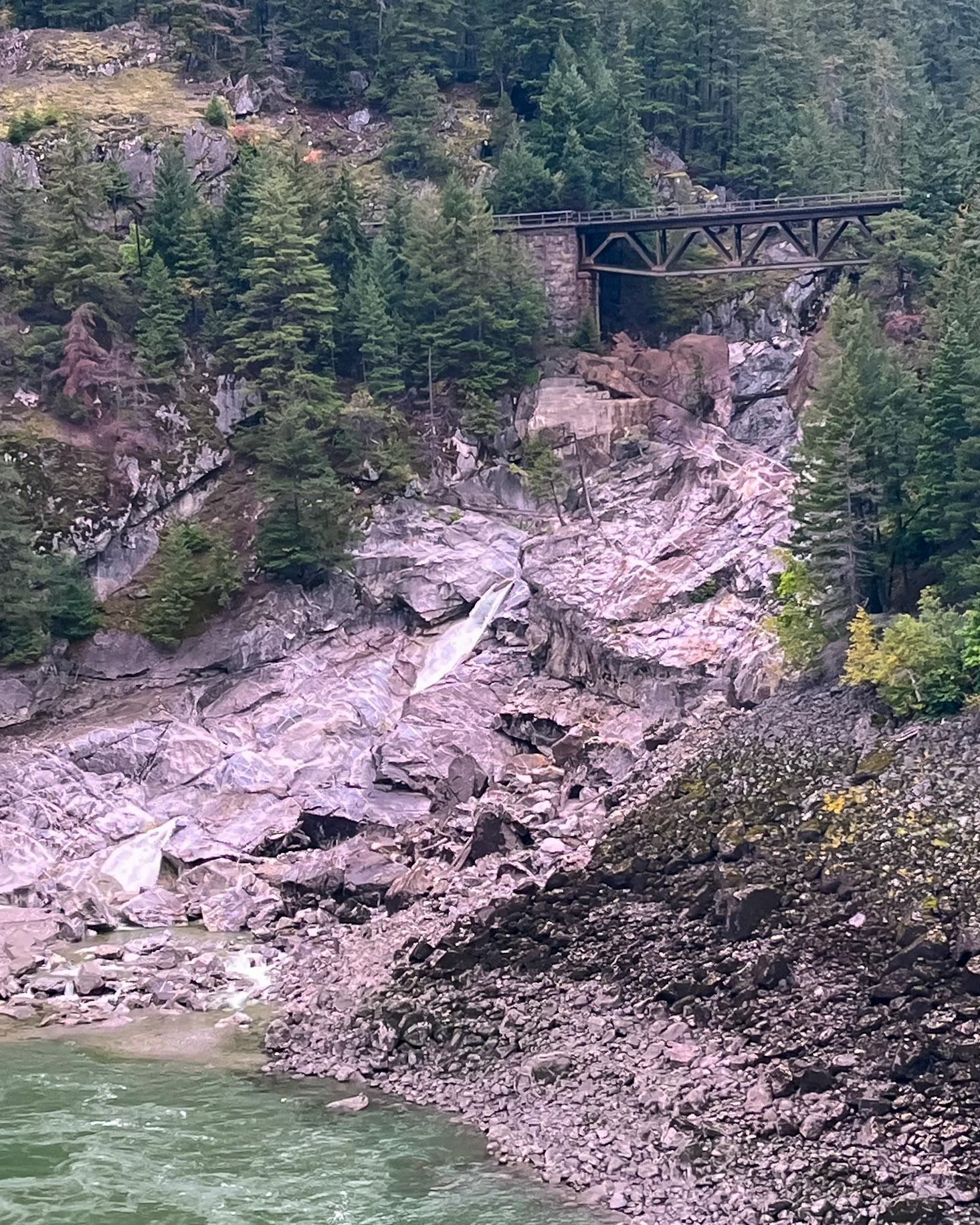 Trestle on Trans=Canadian Hwy