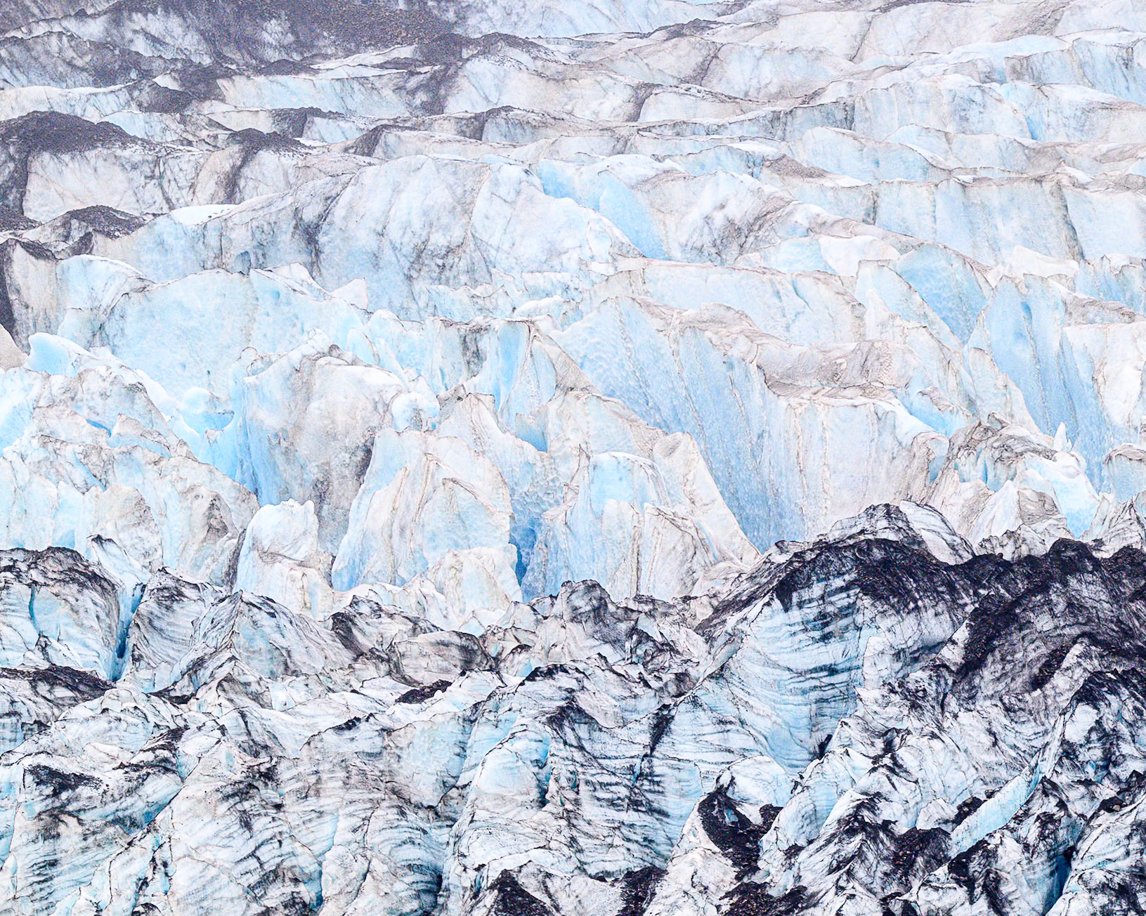 Lamplugh Glacier Detail