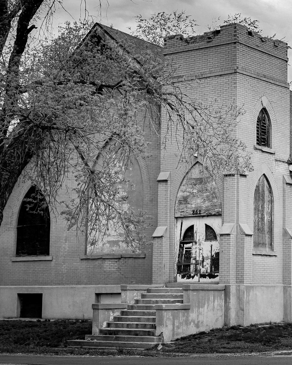 Old Swedetown Church Detail - Salt Lake City, UT