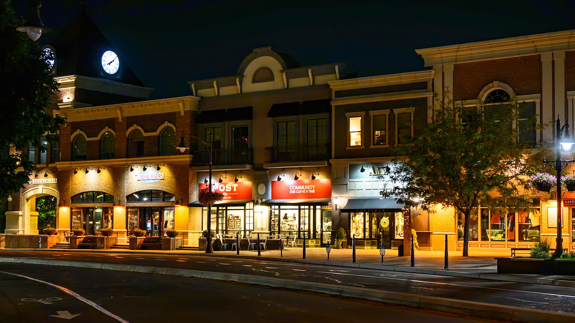 Night Time on Holladay Blvd.