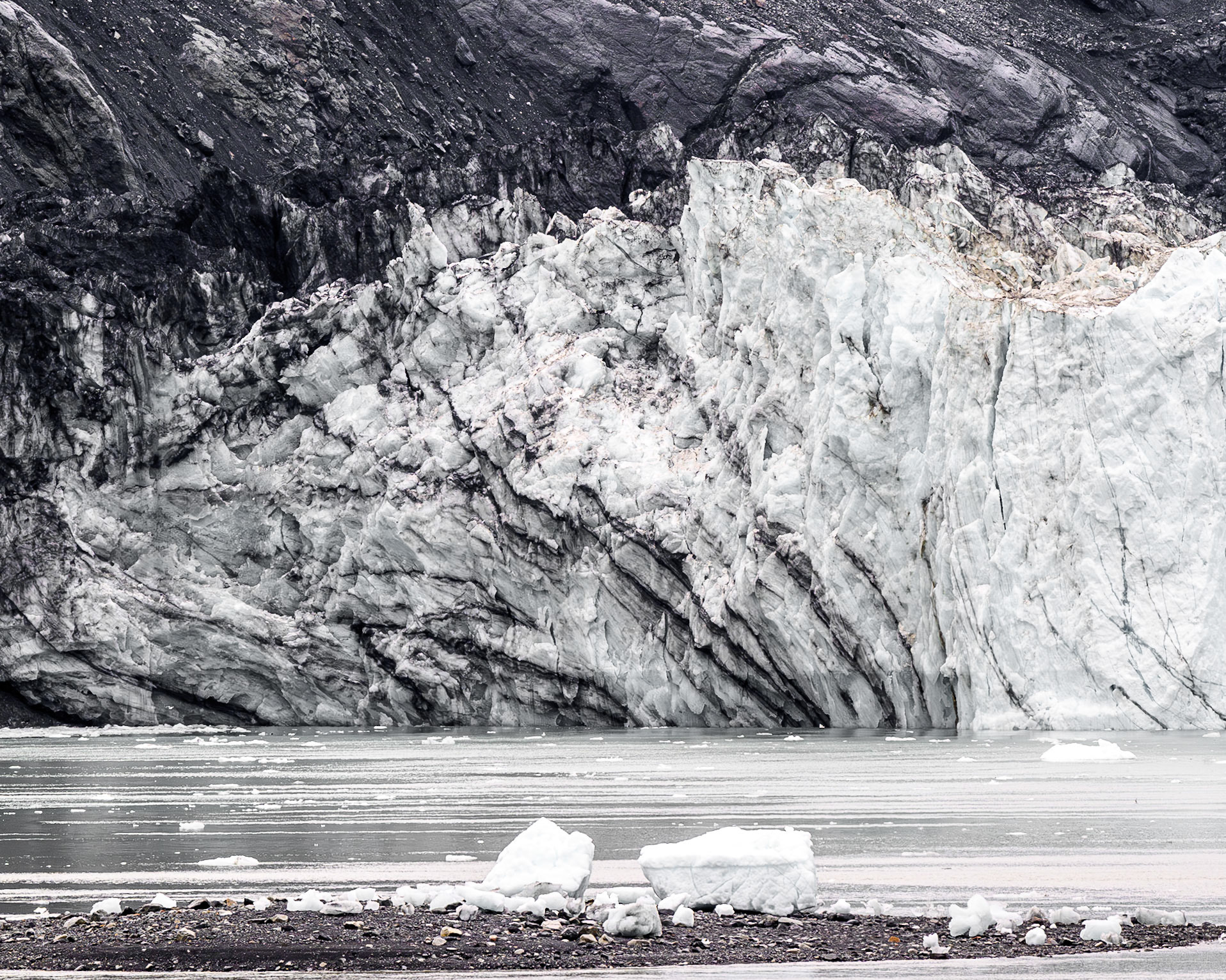 Margerie Glacier  Detail