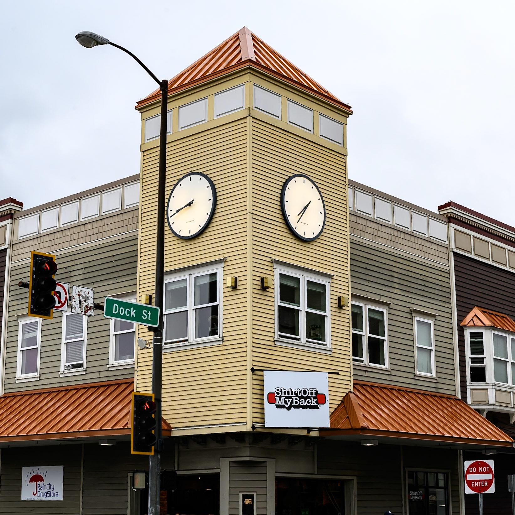 Time here depends on which clock you look at