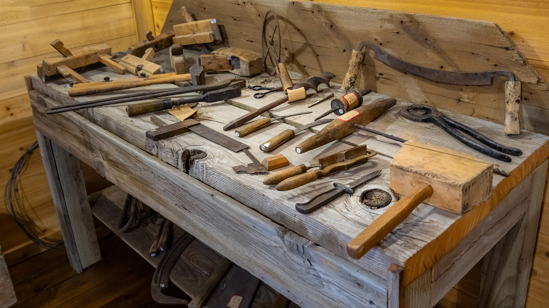 Pioneer Workbench - Tooele Pioneer Museum, UT