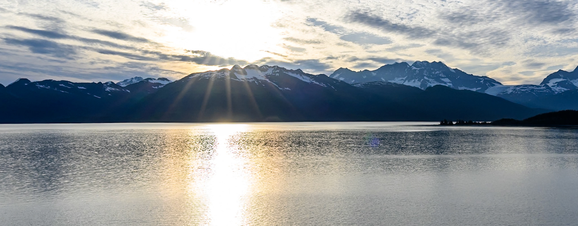 Sunset at College Fjord