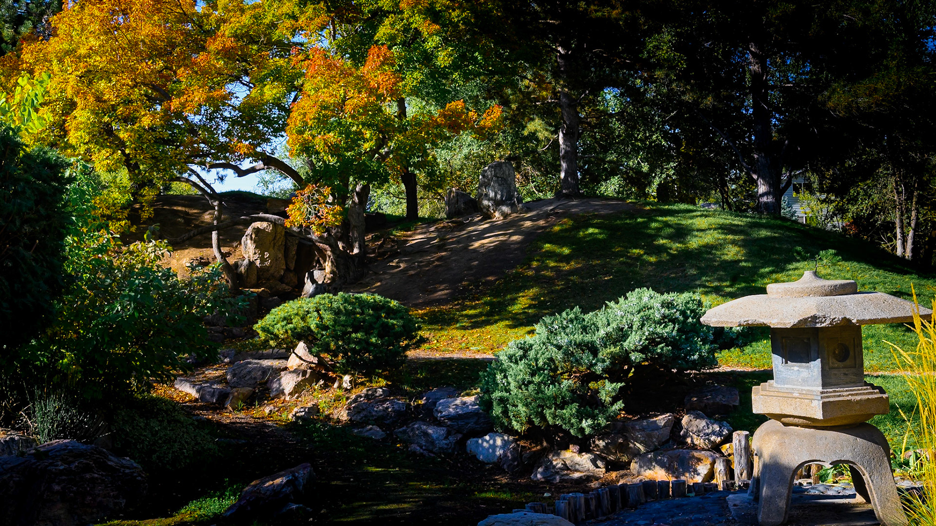 International Peace Garden - Autumnal Hill