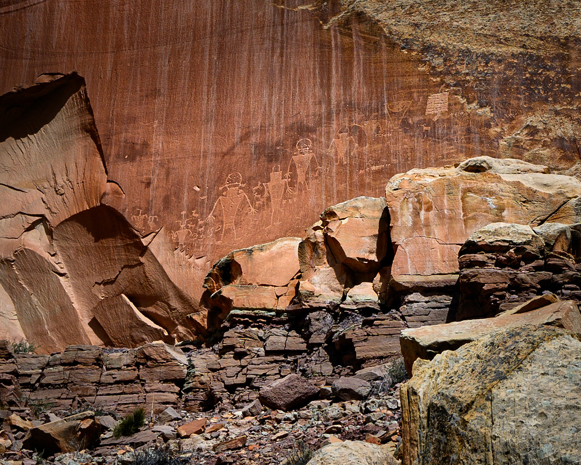 Petroglyph Panel 1 - Capitol Reef Nat'l Park