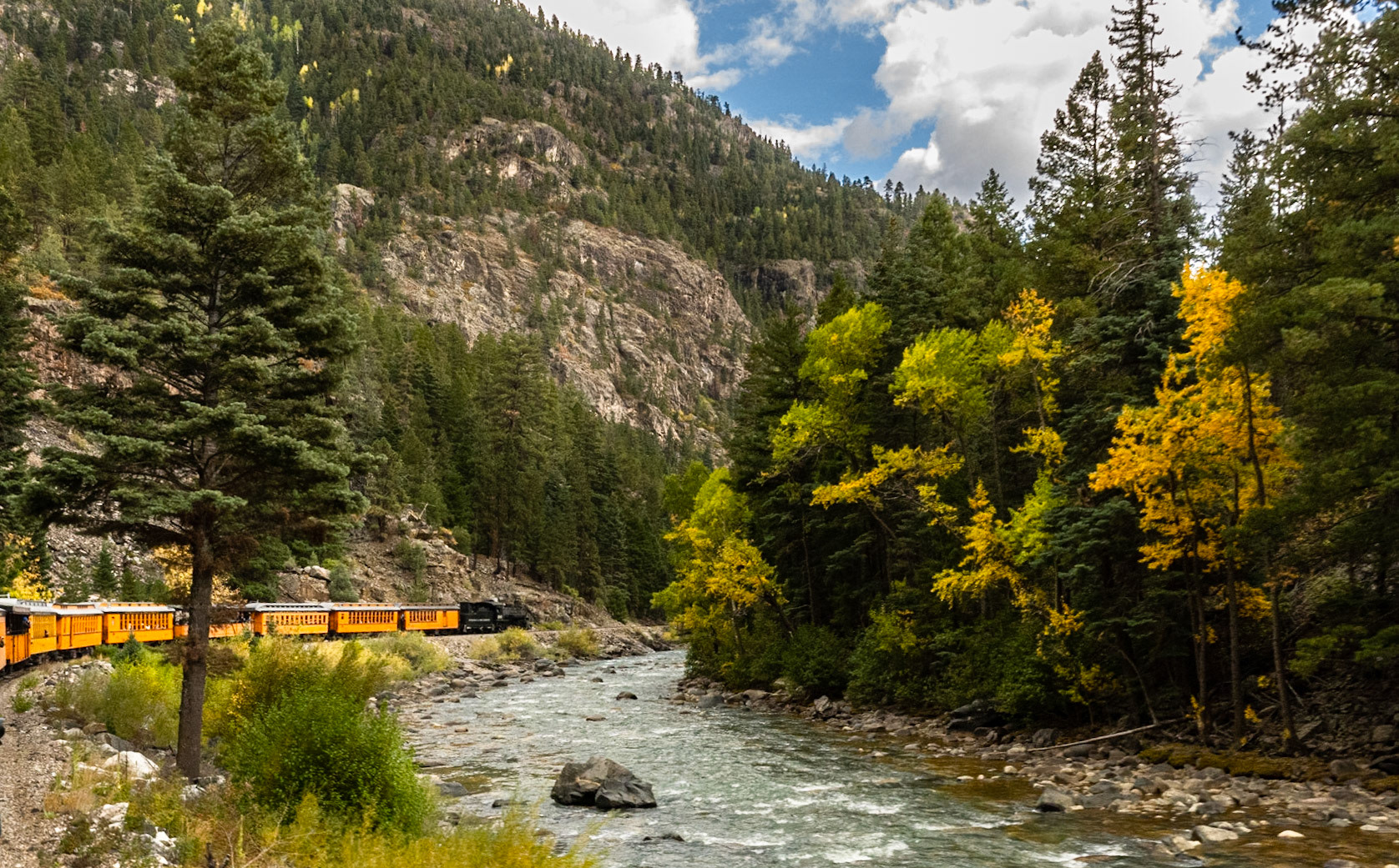 Animas River on the DSNGRR