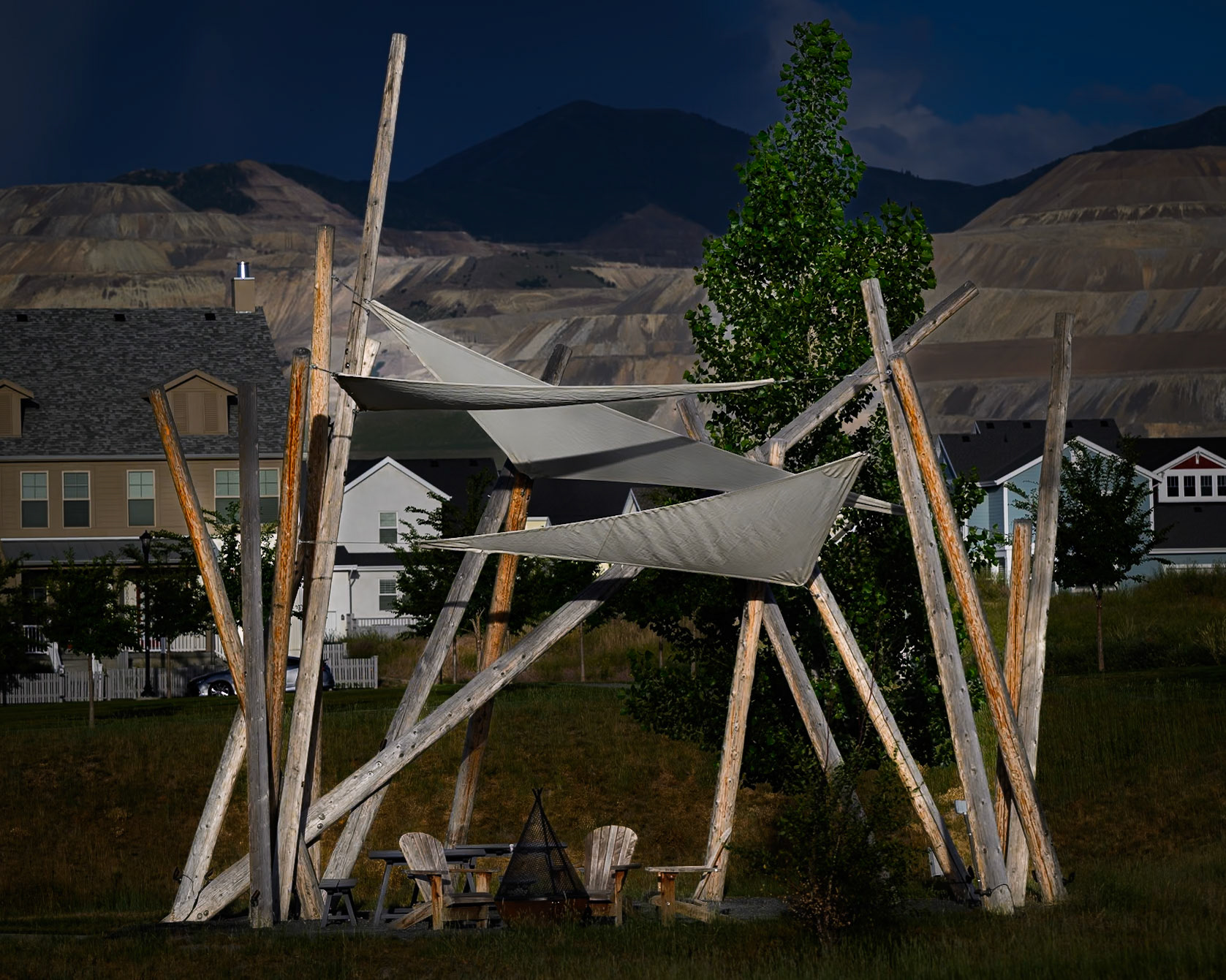 Basin Park Sails - So. Jordan