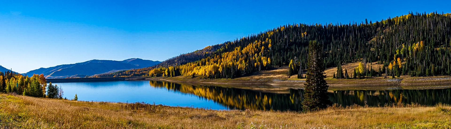 Huntington Reservoir Panorama