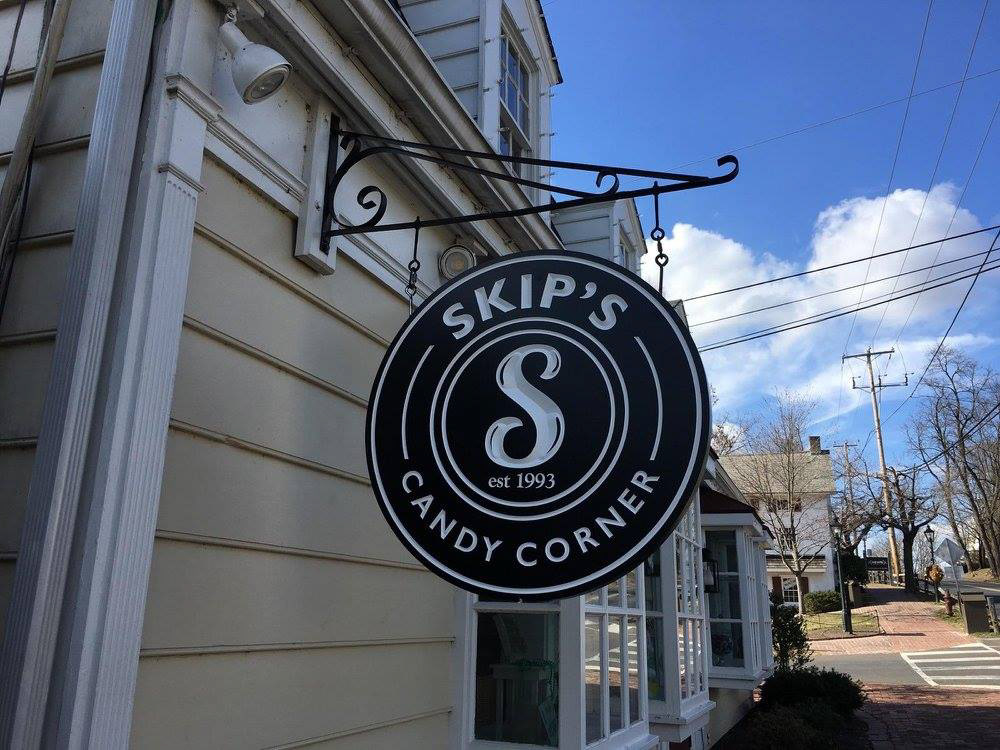 Skips Candy Corner Signage