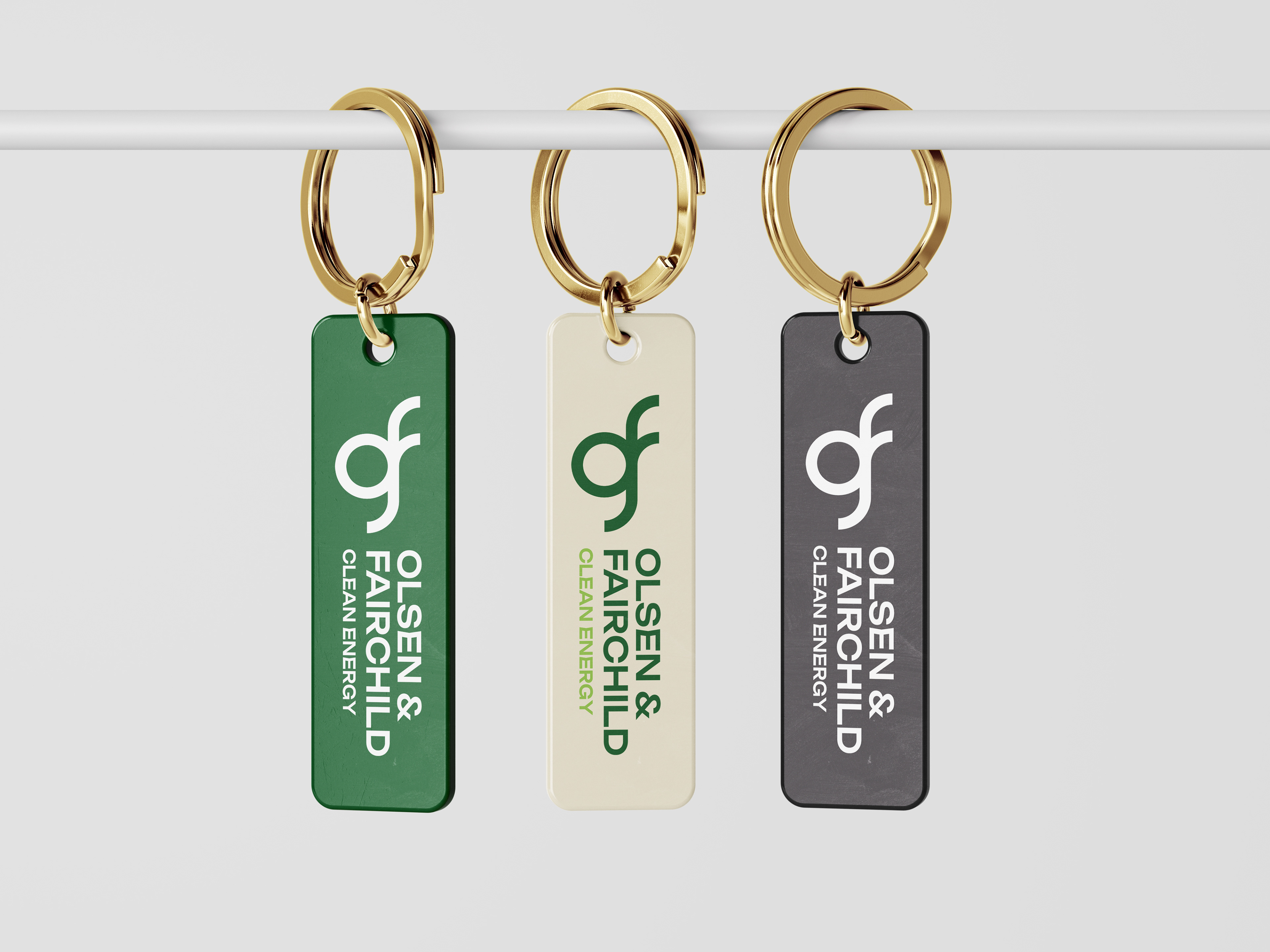 Keychain mockup.