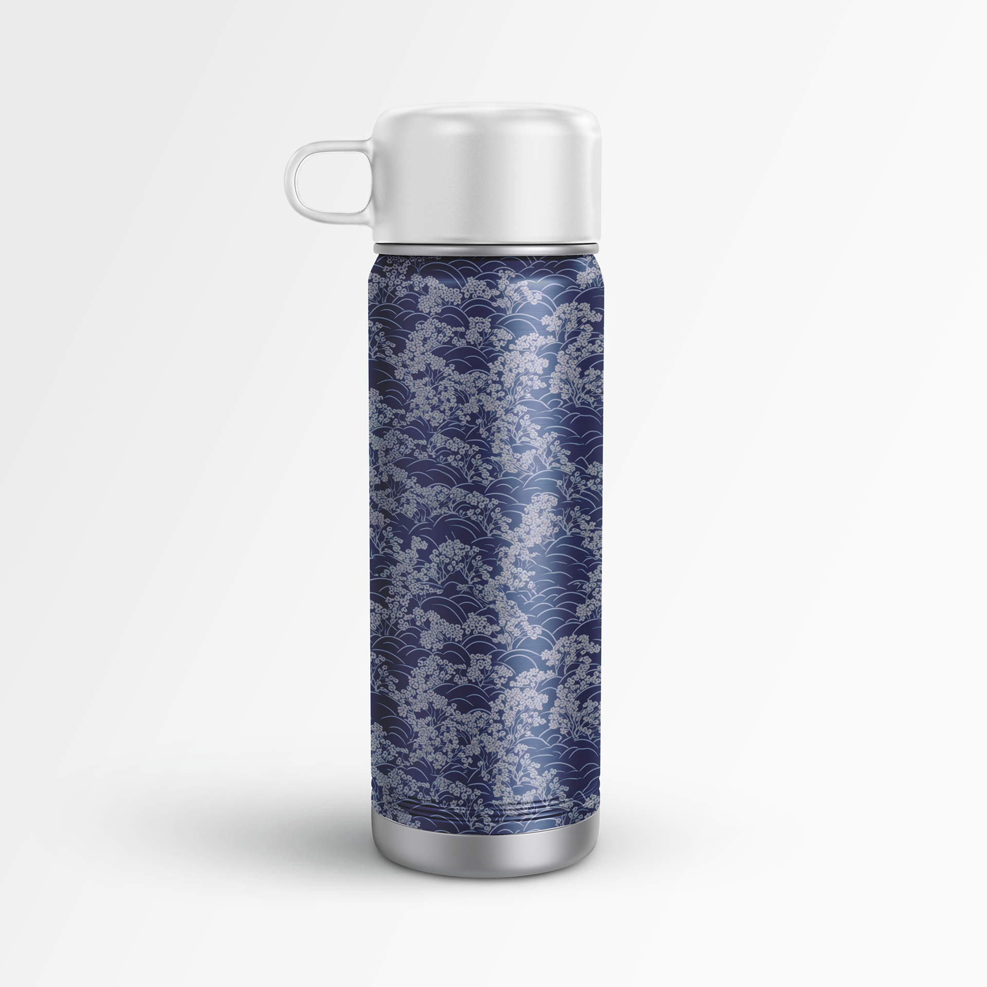 Japanese Inspired Artwork | Water Bottle Mockup