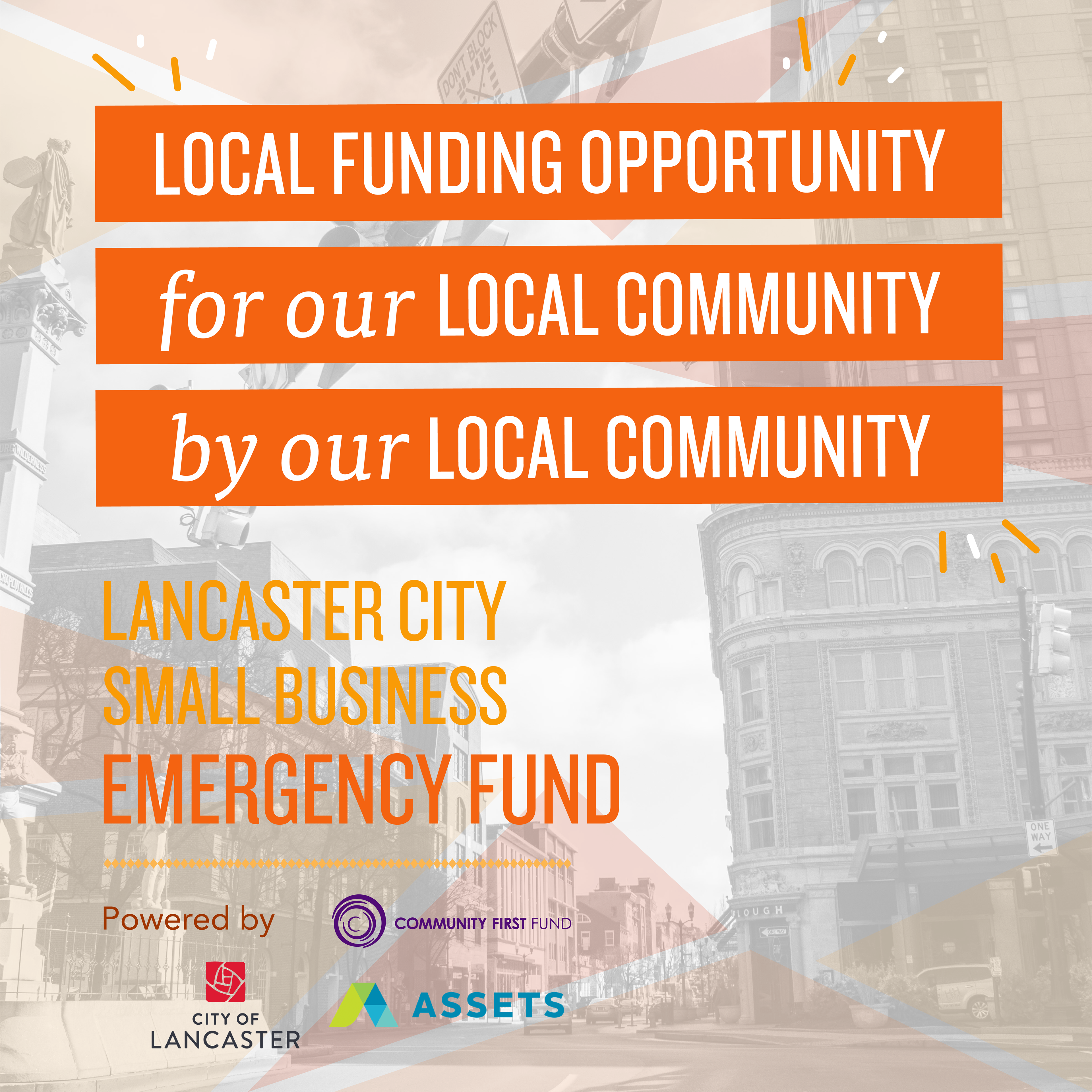 Lancaster City Emergency Fund Graphic