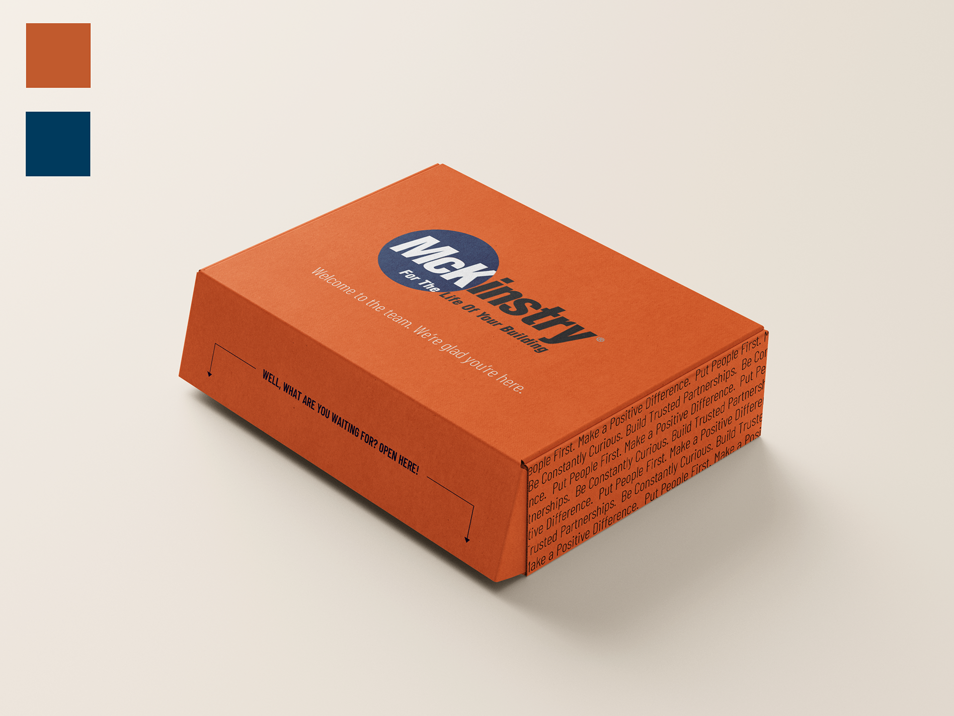New Hire Mailer Box