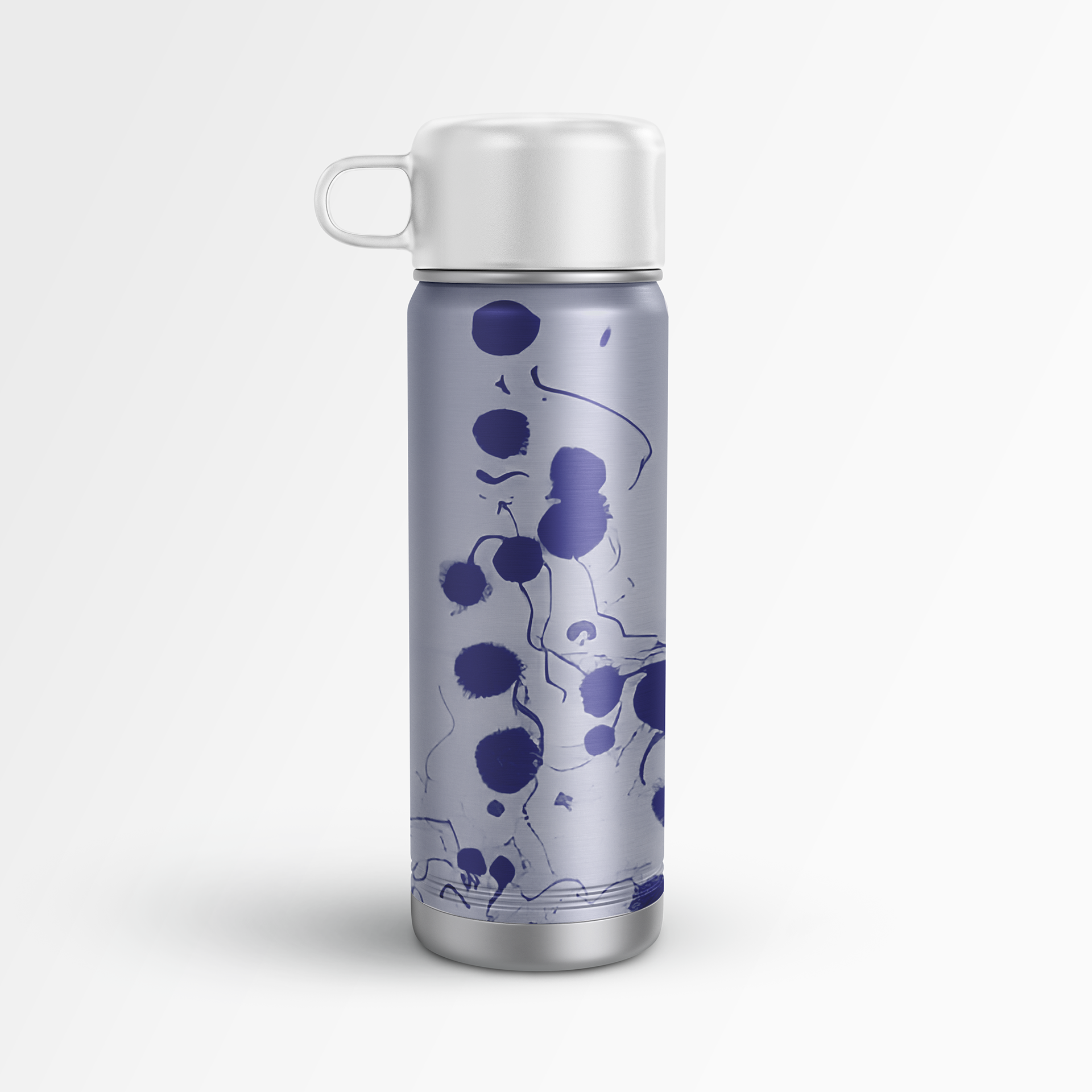 Japanese Inspired Artwork | Water Bottle Mockup