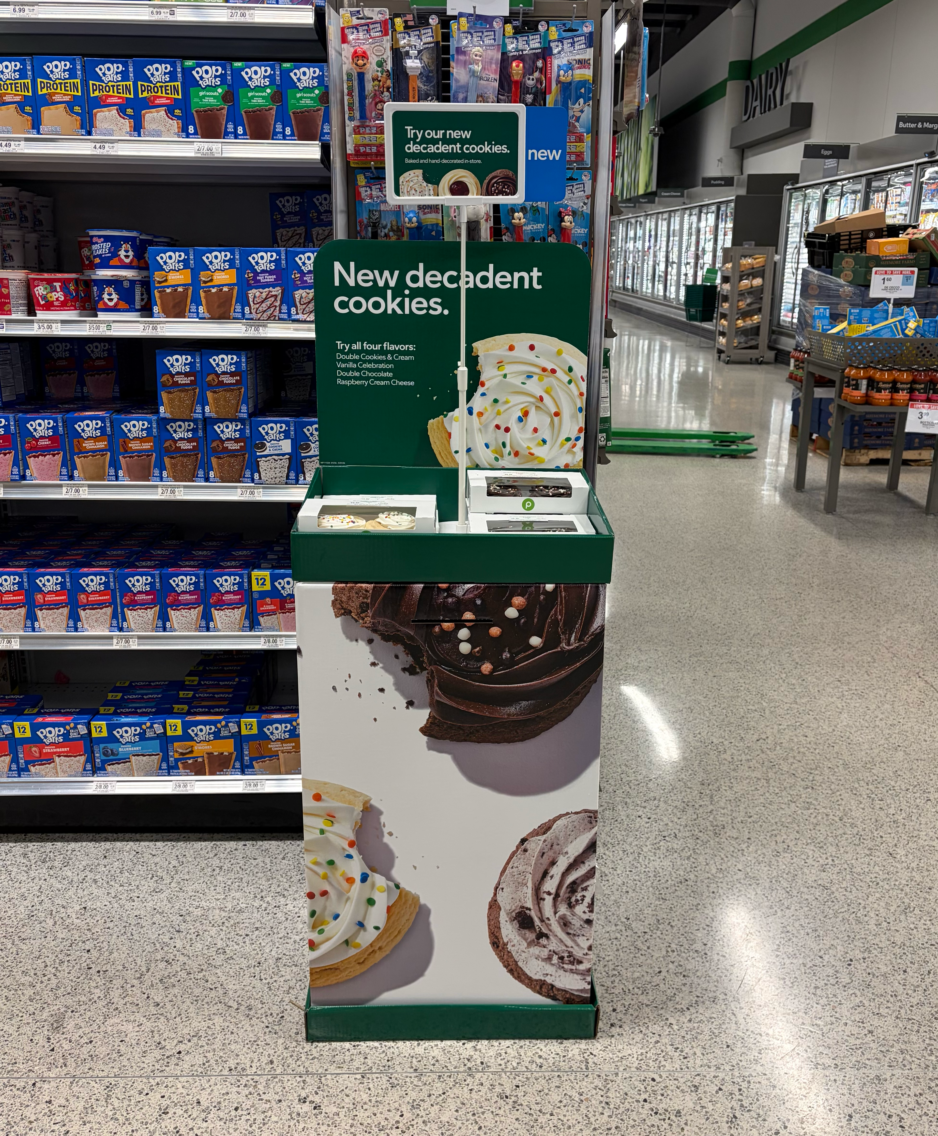 In-Store Merchandiser & Pole Sign