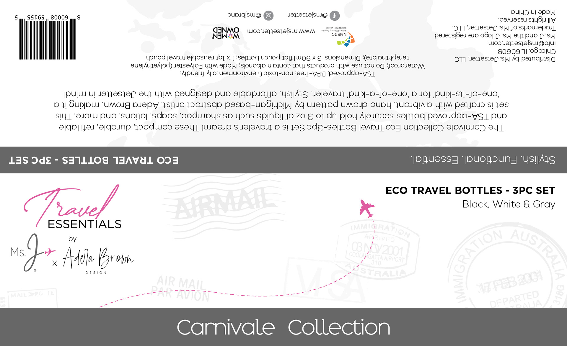 Eco Travel Bottles