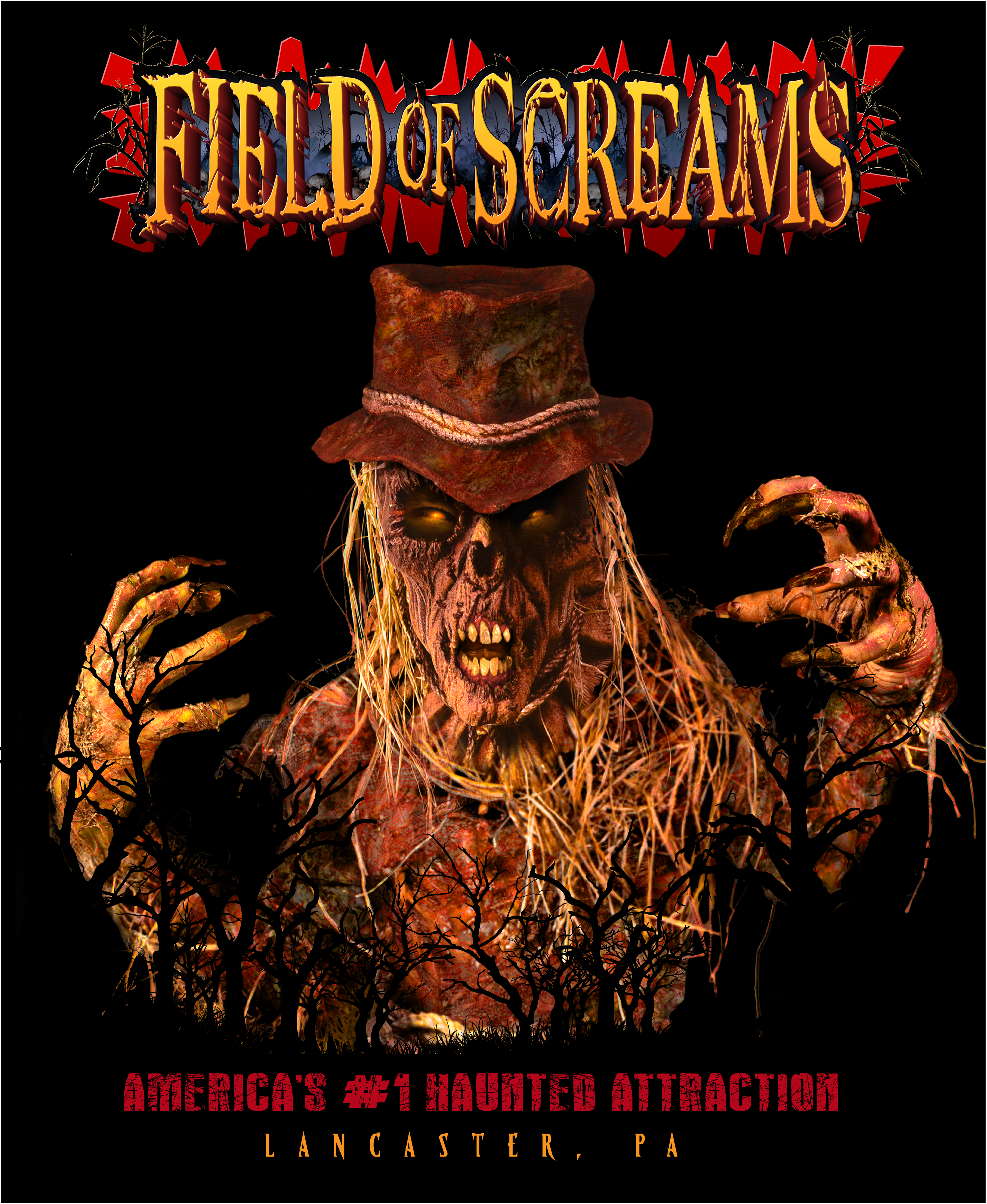 Field of Screams Scarecrow Shirt