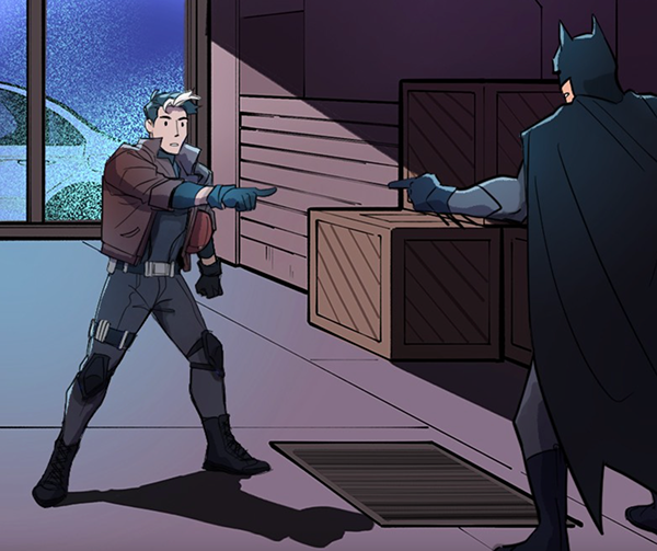 Backgrounds done by another team, this ones by @irispardom