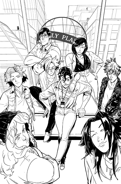 Inks by Daimon Hampton