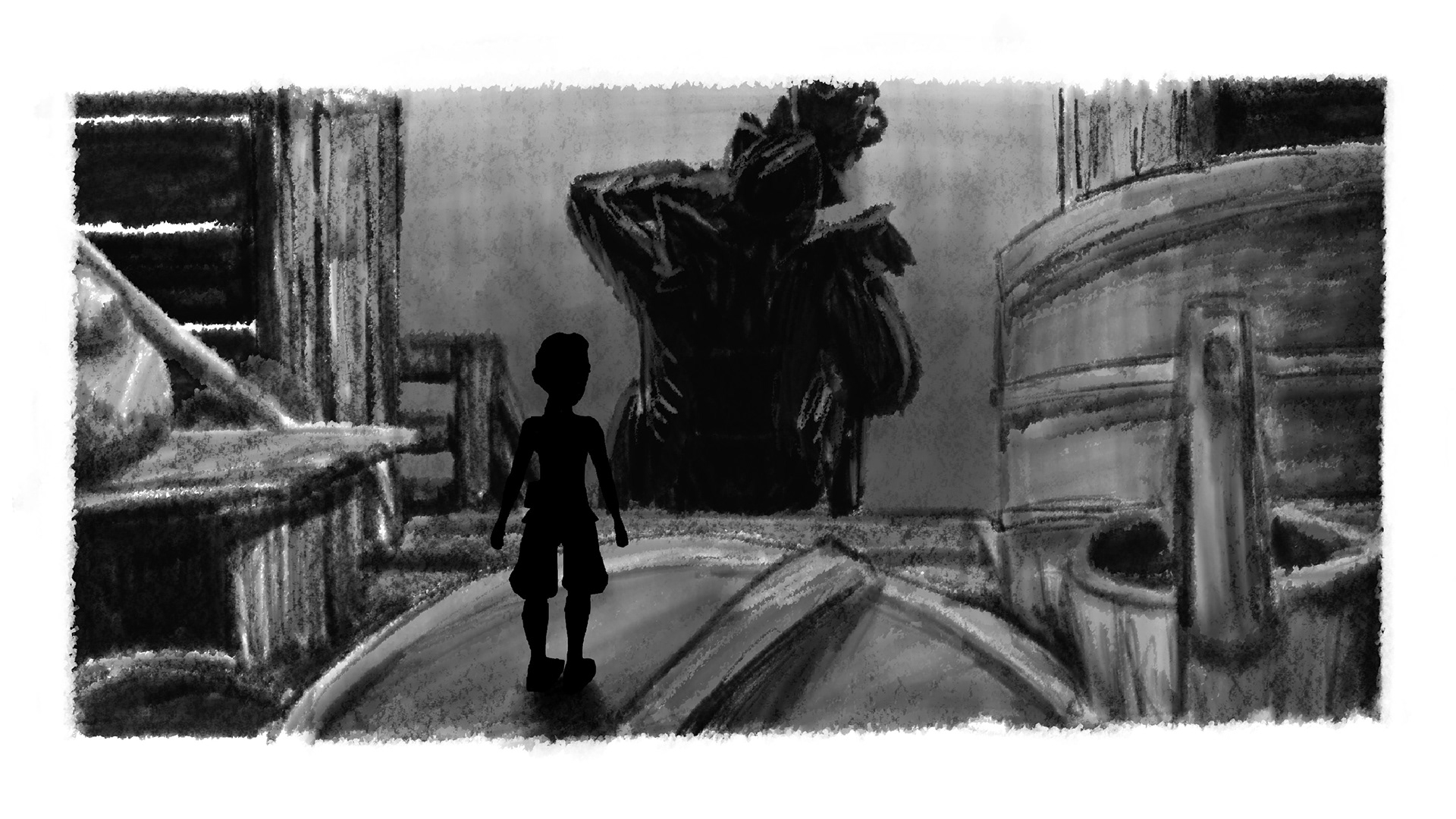 Cut scene illustration