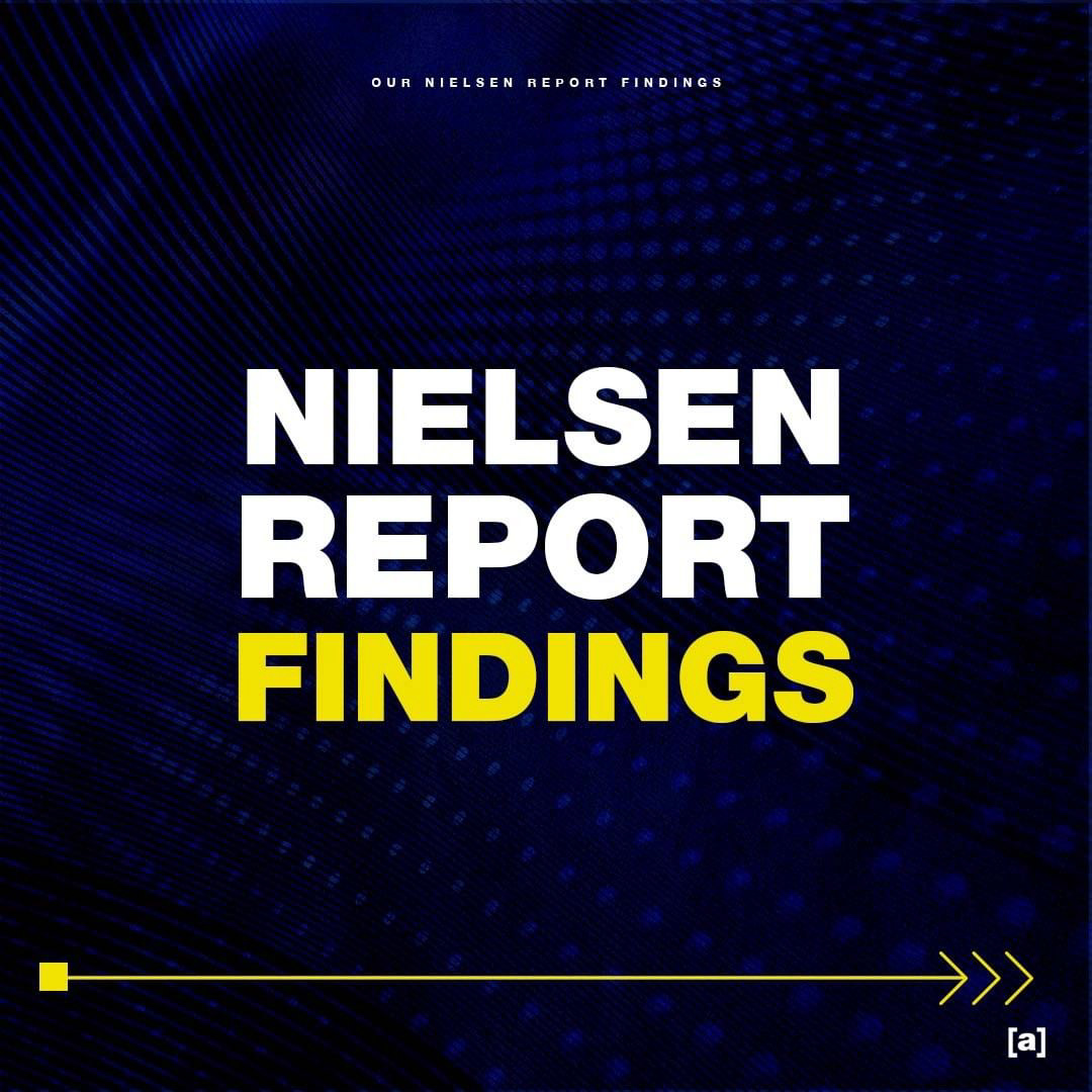Nielsen Report Findings Infographic