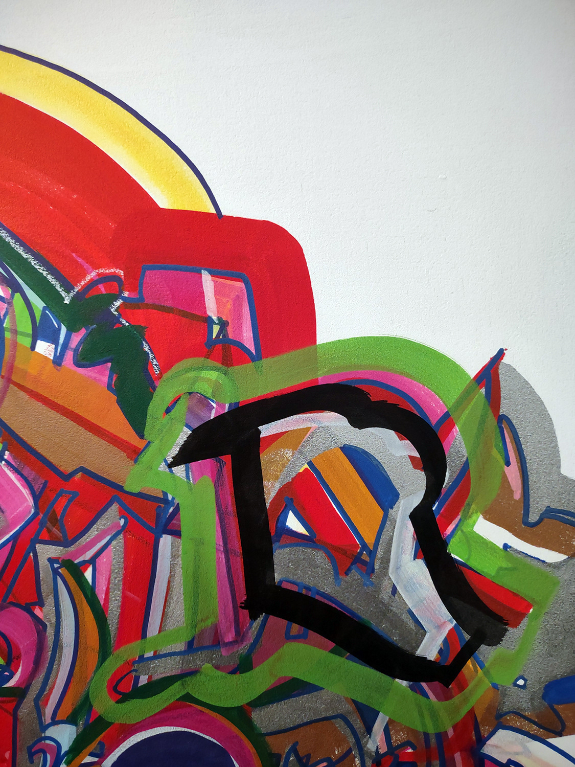 Detail from Sincere Pumpjack (Abandoned Well), Desires for Complication 2022