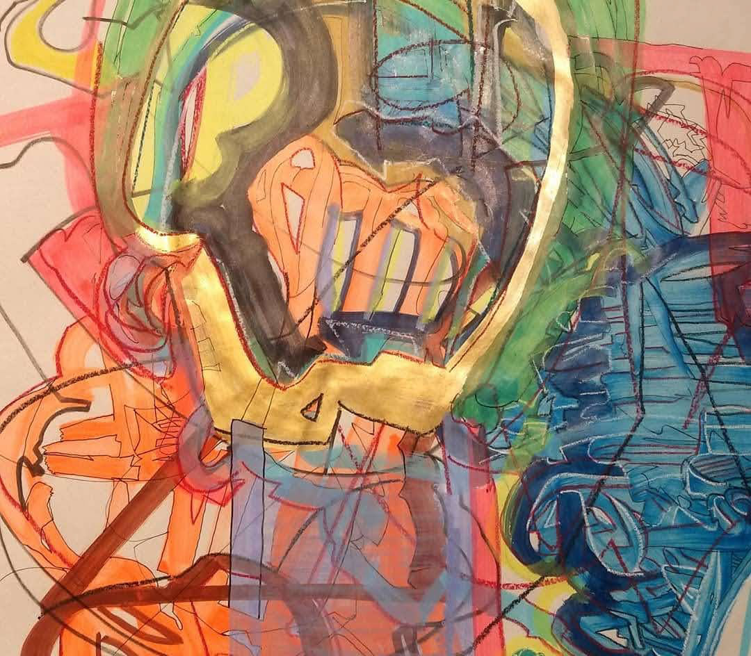 Detail from Tired of Feeling This Way Sextet 2020