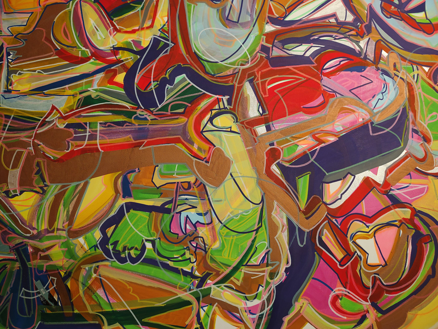 Detail from One Punch (For You), Part III of IV, Desires for Complication 2022