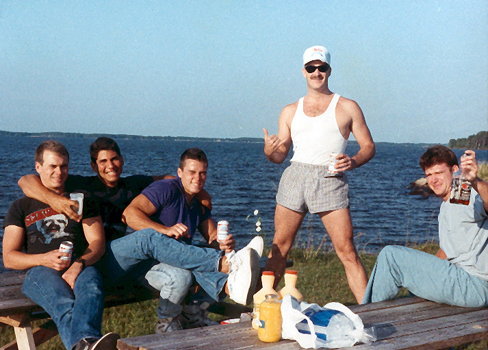 The boys last day of RS school 1988