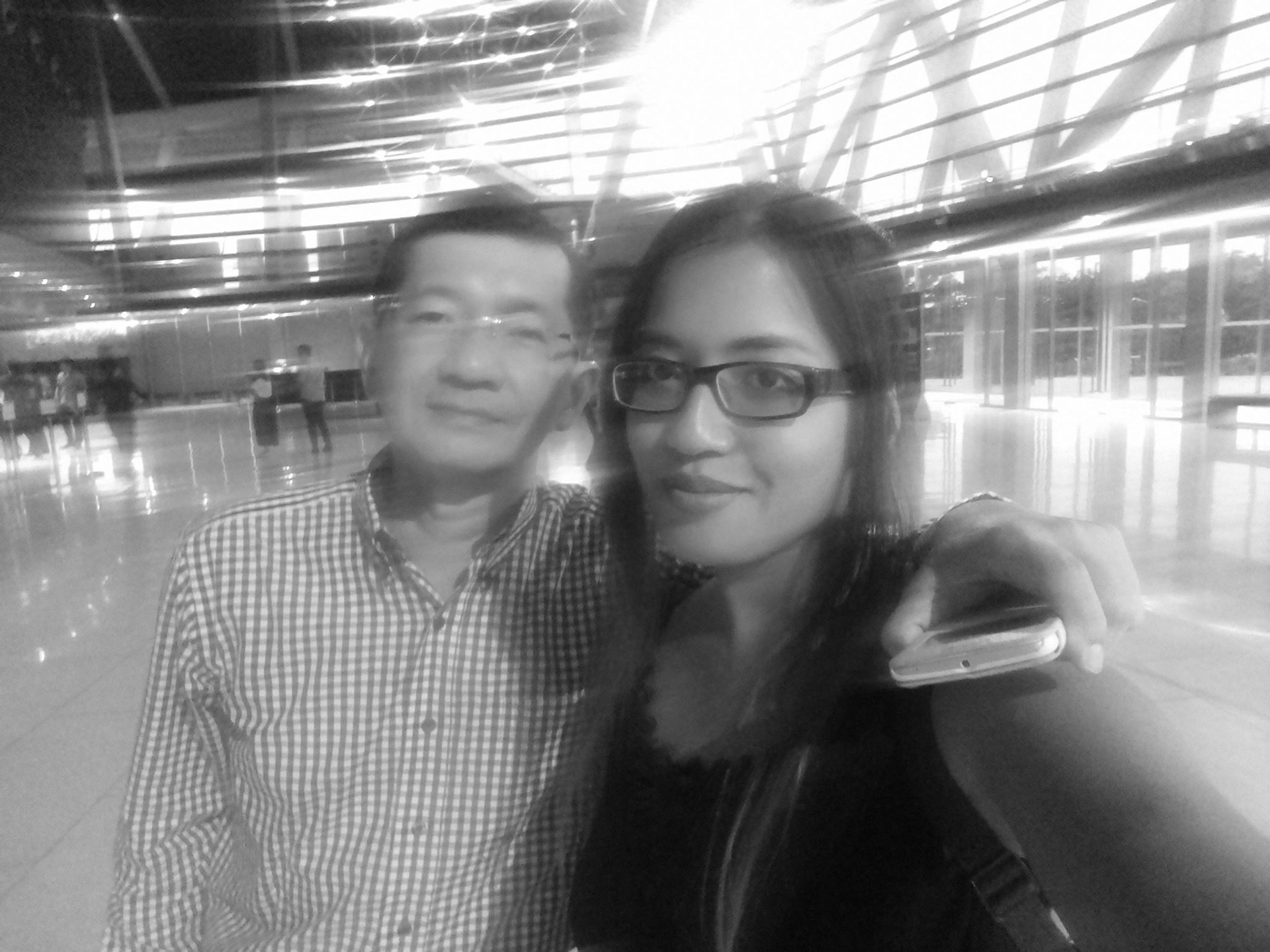 Me and my Dad at the Bangkok Philharmonic Orchestra
