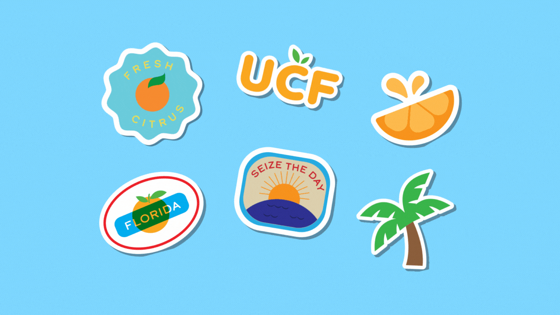 "The Citrus Twist" Stickers
